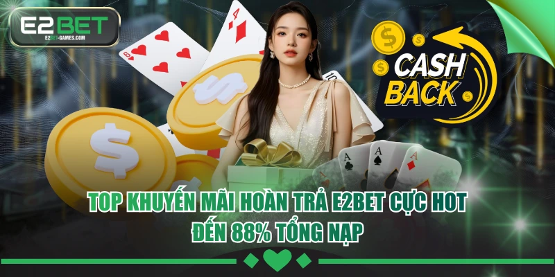 Khuyến Mãi Hoàn Trả E2BET